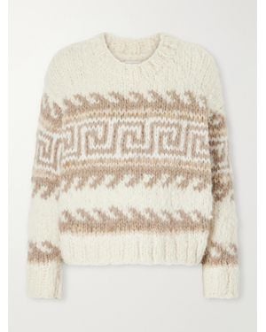 Suzie Kondi Sazan Jooshi Cashmere Jumper - Natural