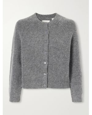 Doen Darcy Wool And Cashmere-Blend Cardigan - Grey