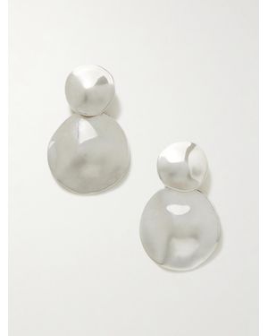 AGMES Stella Recycled Earrings - Blanc