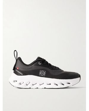 Loewe + On Cloudtilt 2.0 Stretch Recycled-knit Trainers - Black