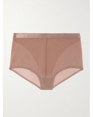 Spanx Supersmooth Sheersense Höschen Aus Stretch-Material - Natur
