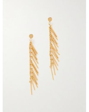 Jil Sander Tone Earrings - White