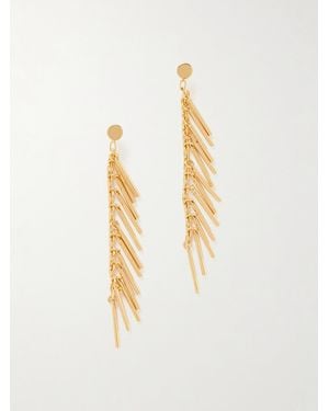 Jil Sander Tone Earrings - White
