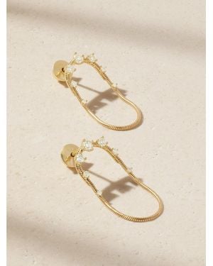 Fernando Jorge Parallel Short 18-Karat Diamond Earrings - Natural