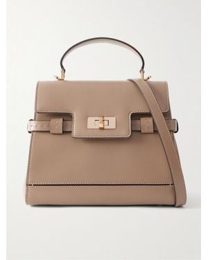Max Mara Leather Shoulder Bag - Natural