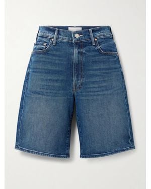 Mother The Undercover Bermudashorts Aus Denim - Blau