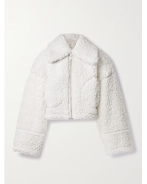 Halfboy Verkürzte Jacke Aus Shearling - Natur