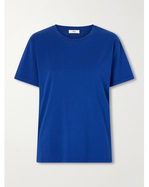 Rier Cotton-Jersey T-Shirt - Blue