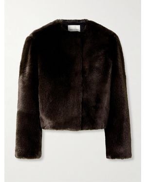 Veronica de Piante Sadie Plush Jacket - Black