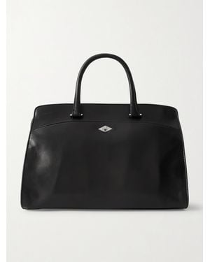 Metier Private Eye Leather Tote - Black