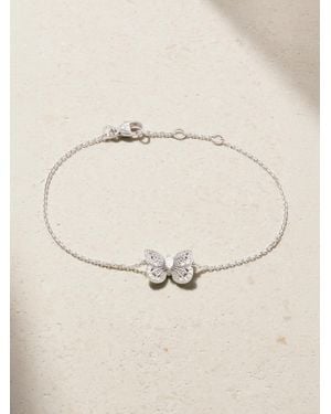De Beers London Portraits Of Nature Butterfly 18-Karat Diamond Bracelet - Natural
