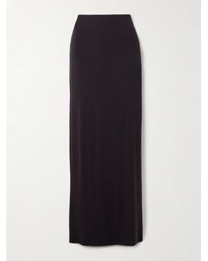 Frankie Shop Ella Stretch-Jersey Maxi Skirt - Blue