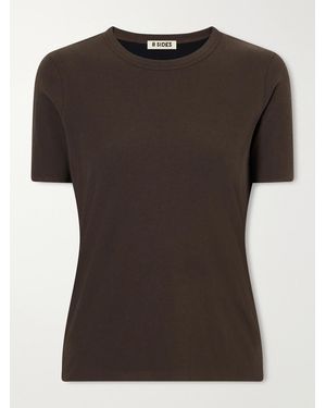 B Sides Cotton-Jersey T-Shirt - Black