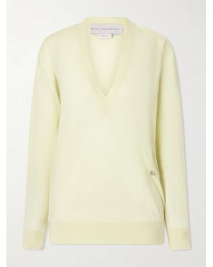 Stella McCartney Virgin Wool Jumper - Yellow