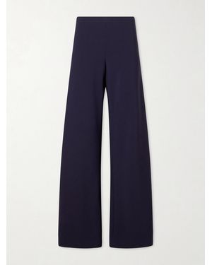 Nili Lotan Marlow Wide-Leg Trousers - Blue