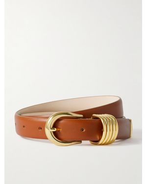 DEHANCHE Hollyhock Leather Belt - Brown