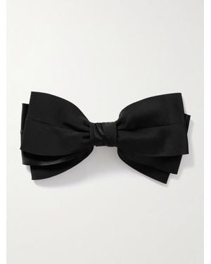 Sophie Buhai Haarspange Mit Schleife Aus Seide - Schwarz