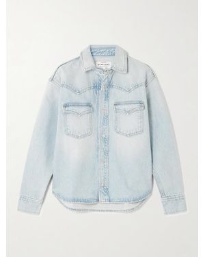 SLVRLAKE Denim Cassidy Denim Shirt - Blue