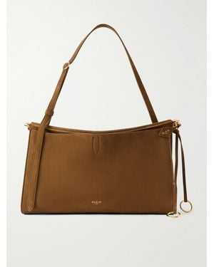 Alaïa Le Click Nubuck Leather Shoulder Bag - Brown
