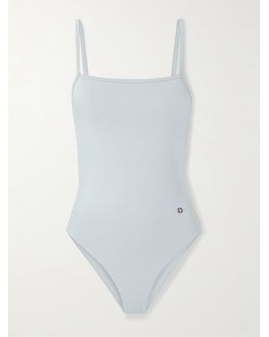Loro Piana Embellished Swimsuit - White