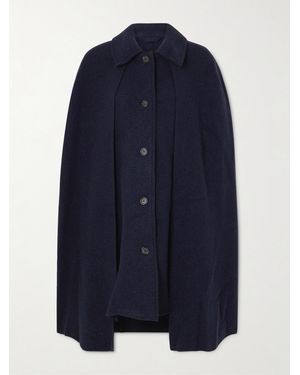 TOTEME Wool-Felt Coat - Blue