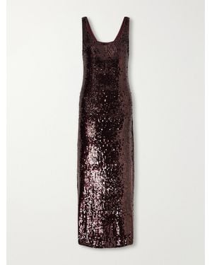 Jonathan Simkhai Sequined Maxi Dress - Metallic