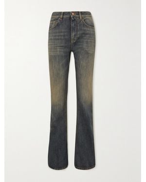 Balenciaga Jean Bootcut Taille Haute - Gris
