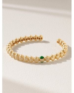 L'Atelier Nawbar Atoms Armspange Aus 18 Karat Mit Diamanten Und Emaille - Natur