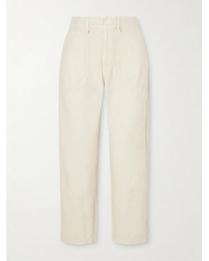 Citizens of Humanity Winslow Utility Organic Cotton Straight-Leg Trousers - Natural