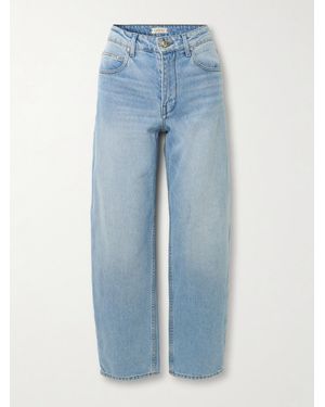 OSSOU Rider Low-Rise Boyfriend Jeans - Bleu