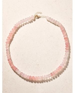 JIA JIA Oracle 14-Karat Quartz Beaded Necklace - Natural