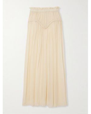 Isabel Marant Rolande Long Skirt - Natural