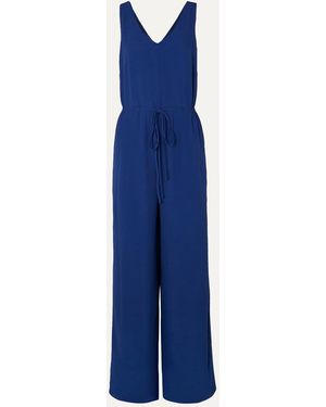 STAUD Mint Cady Jumpsuit - Blue