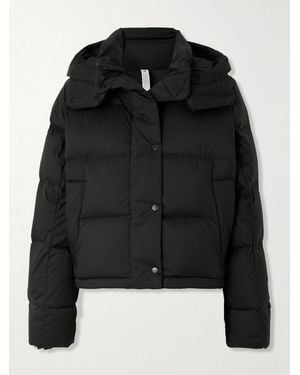 lululemon Wunder Puff Daunenjacke Aus Gestepptem, Recyceltem Softmatte-Material - Schwarz