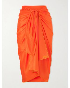 Eres Cabine Cotton-Voile Pareo - Orange