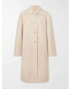 Jil Sander Mantel Aus Wollfilz - Natur