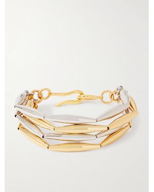 Tohum Design Maia- And-Plated Bracelet - Metallic