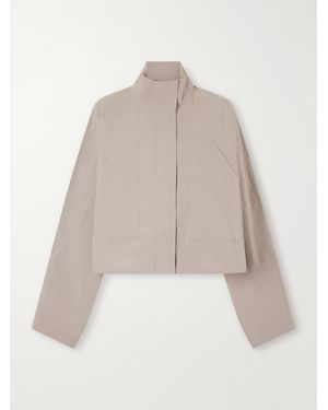 St. Agni Organic Stretch-Cotton Jacket - Natural