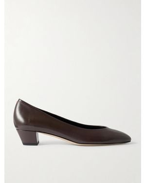 Aeyde Helia Pumps Aus Leder - Braun