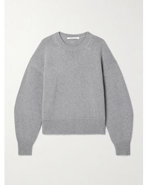 Another Tomorrow Pullover Aus Einer Kaschmir-Wollmischung - Grau