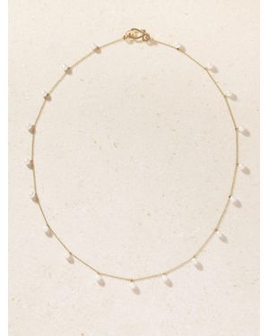 Sophie Bille Brahe Lou Lou 14-Karat Recycled Pearl Necklace - Natural