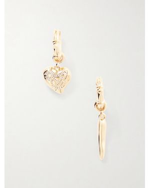 Vivienne Westwood Della-Plated Earrings - White