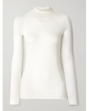 FALKE Nordic Wool-Blend Top - White