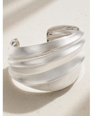 BY PARIAH Flux Recycled Sterling Cuff - Natural