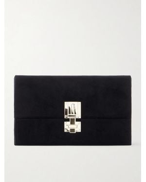 Tom Ford Velvet Clutch - Schwarz