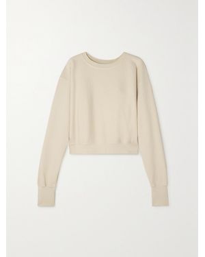 Les Tien Cotton-Jersey Sweatshirt - Natural
