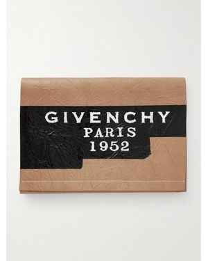 Givenchy Pochette En Cuir Imprimée - Noir