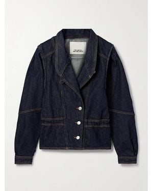 Isabel Marant Dolie Denim Jacket - Blue