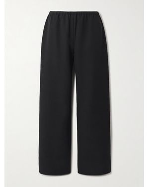 La Ligne Slim Colby Crepe Trousers - Black