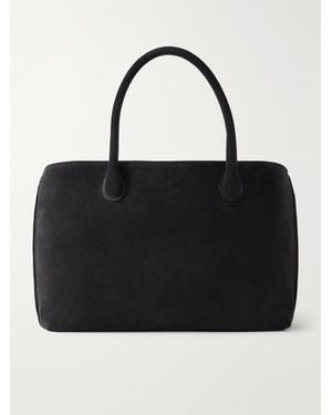 LIE STUDIO Grace Suede Tote - Black